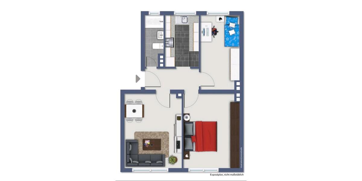 Etagenwohnung Hannover Ricklingen - 3 Zimmer, 67 m&sup2;, 249.000&euro; | Angebot:24995820