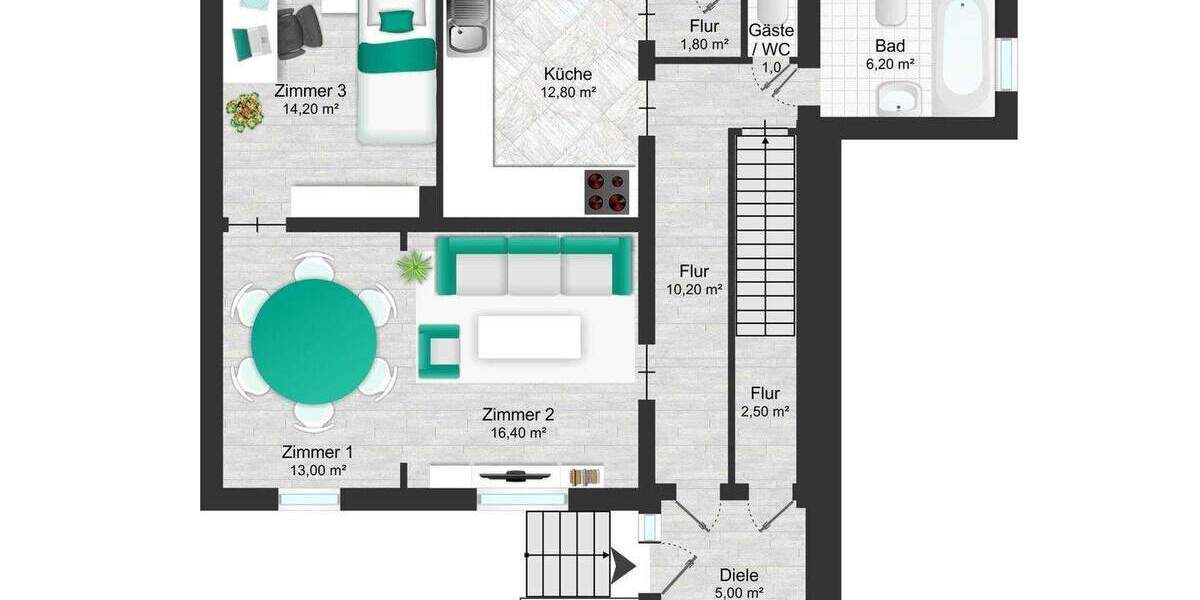 Mehrfamilienhaus, Wohnhaus Seelze Dedensen - 7 Zimmer, 227 m&sup2;, 498.000&euro; | Angebot:25770340