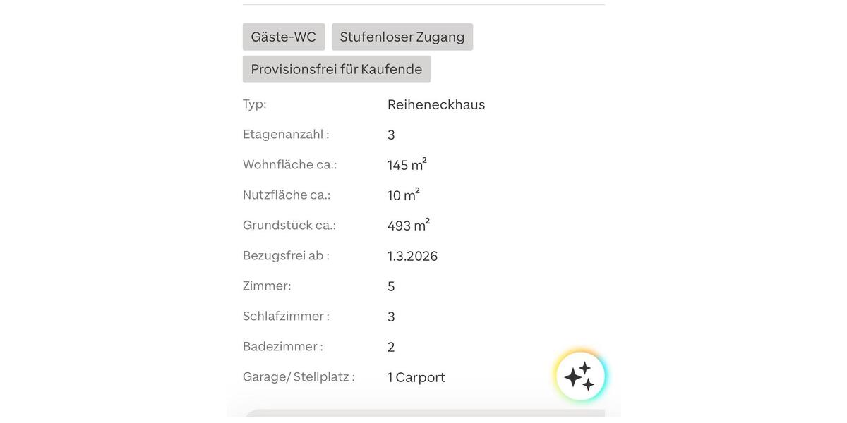 Reihenhaus Isernhagen - 5 Zimmer, 145 m&sup2;, 589.000&euro; | Angebot:25840952