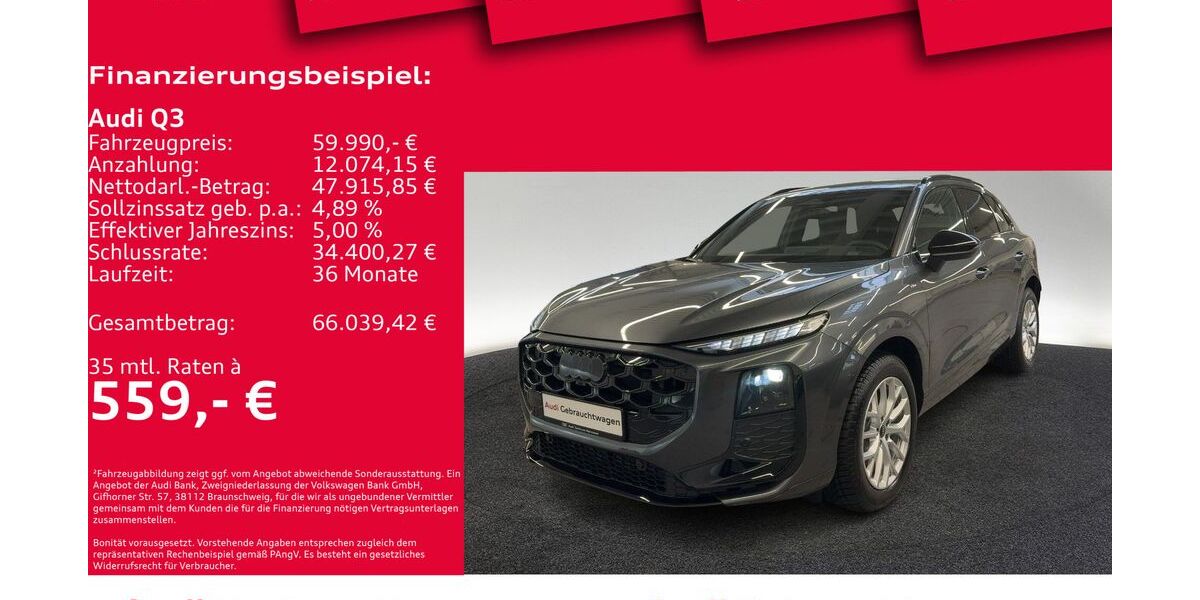 Audi Q3 6.999 km 57.990 &euro; Hannover 30179