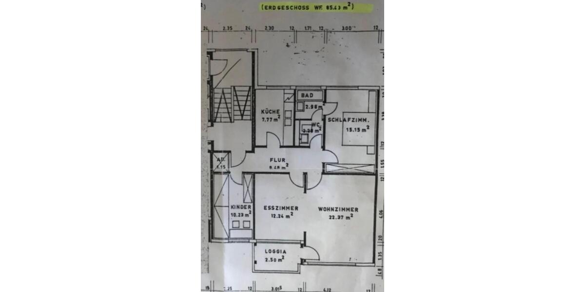 Erdgeschoßwohnung Laatzen - 3 Zimmer, 85 m&sup2;, 939&euro; | Angebot:25455599