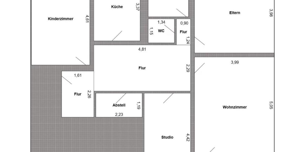 Etagenwohnung Hannover Bothfeld-Vahrenheide - 4 Zimmer, 95 m&sup2;, 250.000&euro; | Angebot:25145552