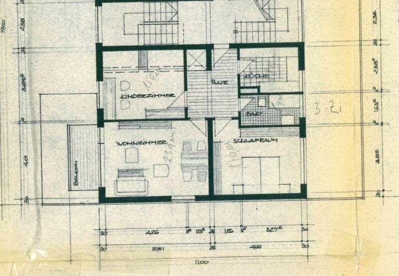 Etagenwohnung Hannover Herrenhausen-Stöcken - 3 Zimmer, 77 m&sup2;, 807&euro; | Angebot:26263960