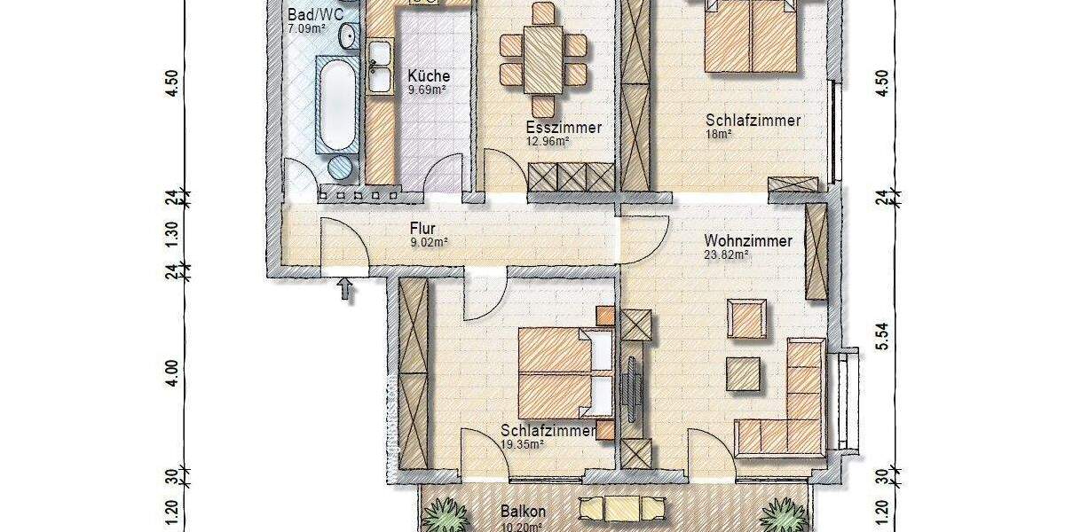 Mehrfamilienhaus, Wohnhaus Garbsen / Berenbostel Berenbostel - 1 Zimmer, 275 m&sup2;, 595.000&euro; | Angebot:25671372