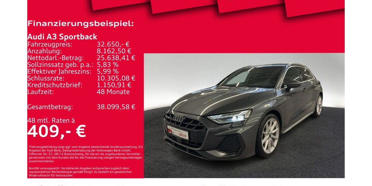 Audi A3 17.843 km 32.750 &euro; Hannover 30179