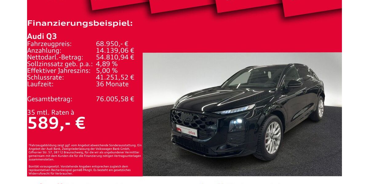 Audi Q3 9.999 km 68.950 &euro; Hannover 30179
