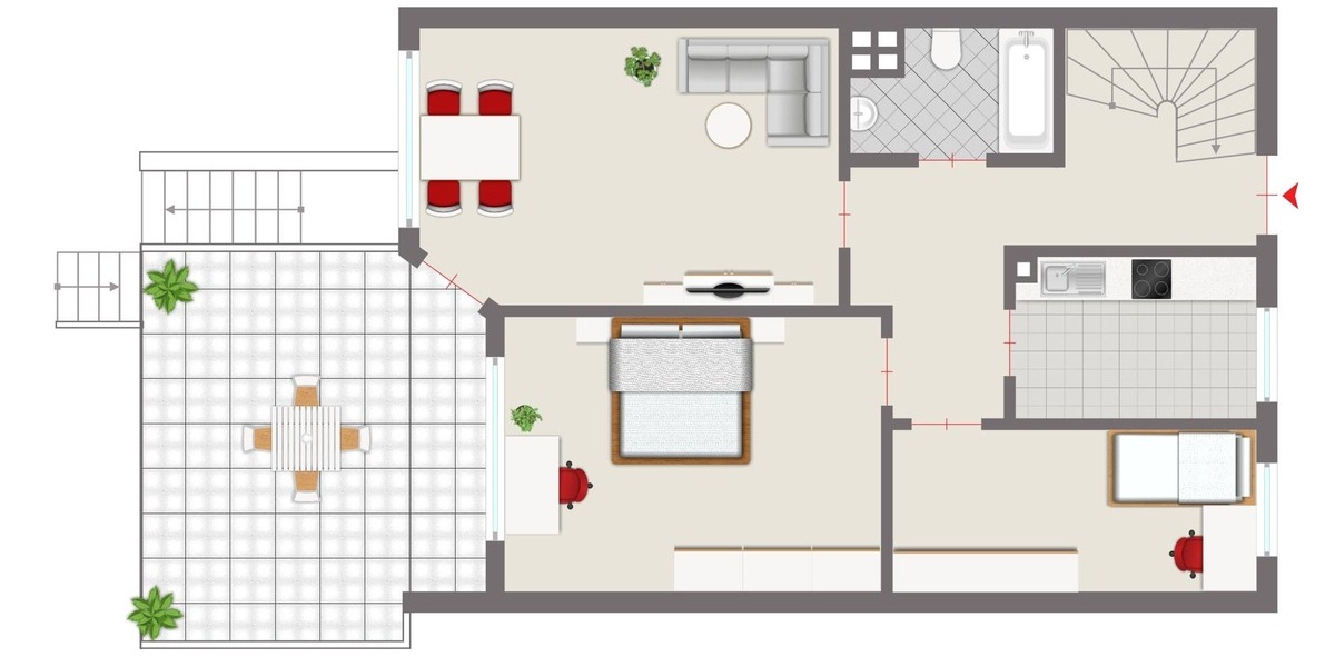 Zweifamilienhaus mit Garten - Doppelhaushälfte Sarstedt | Angebot:26972386