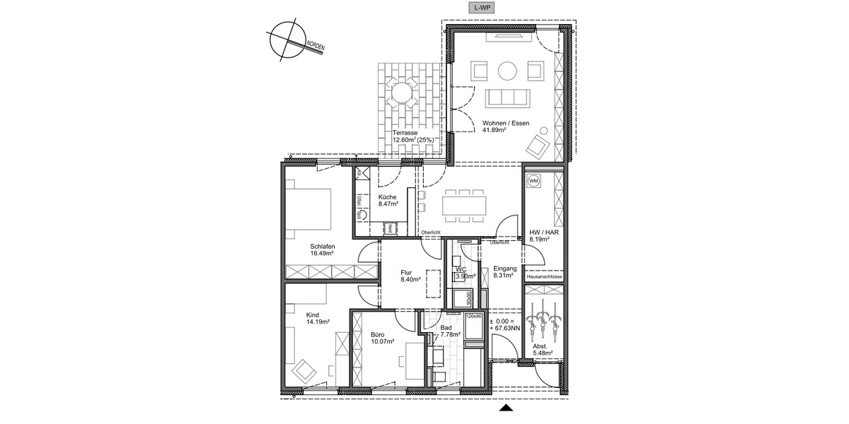 Bungalow Laatzen Laatzen-Mitte - 4 Zimmer, 136 m&sup2;, 650.000&euro; | Angebot:25770968
