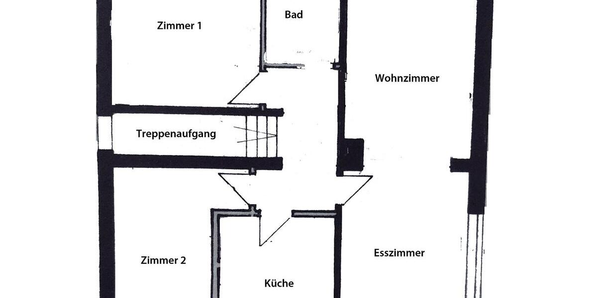 Etagenwohnung Haste - 3 Zimmer, 88 m&sup2;, 650&euro; | Angebot:25655093