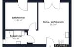 Etagenwohnung Lehrte Hämelerwald - 2 Zimmer, 43 m&sup2;, 129.999&euro; | Angebot:25686434