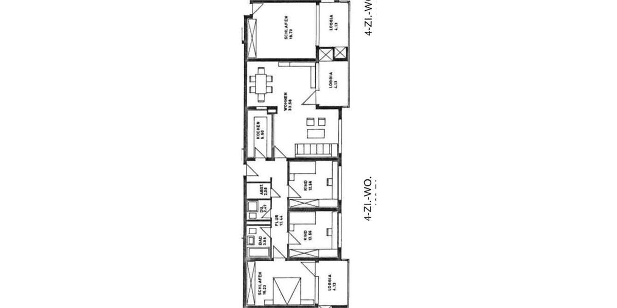Etagenwohnung Hannover Ricklingen - 4 Zimmer, 110 m&sup2;, 332.000&euro; | Angebot:26983091