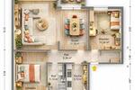 Etagenwohnung Isernhagen - 4 Zimmer, 84 m&sup2;, 217.000&euro; | Angebot:26198511
