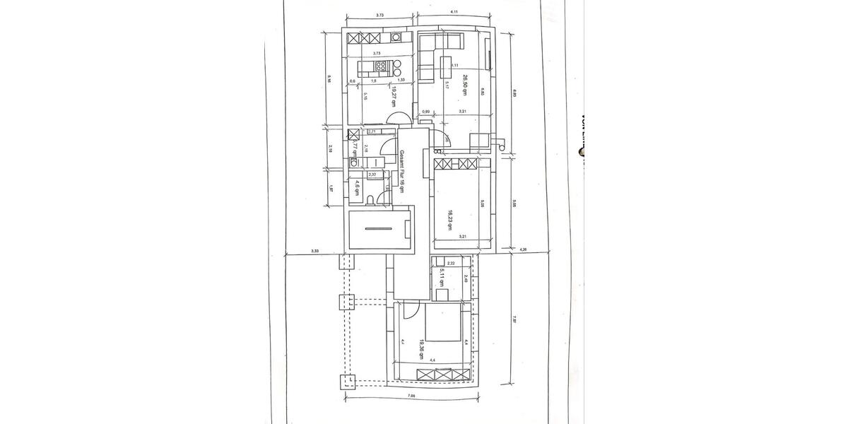 Erdgeschoßwohnung Hannover Linden-Limmer - 3 Zimmer, 130 m&sup2;, 1.500&euro; | Angebot:25925800