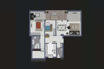 Wohnung Garbsen Berenbostel - 3 Zimmer, 83 m&sup2;, 259.000&euro; | Angebot:25458293
