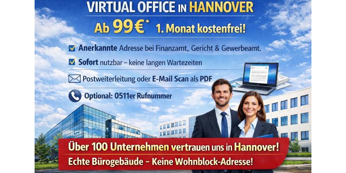Gewerbeobjekt Hannover Vahrenwald-List - 99&euro; | Angebot:25226651