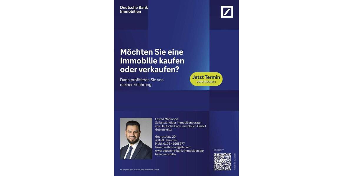 Etagenwohnung Hannover Kleefeld - 2 Zimmer, 51 m&sup2;, 163.000&euro; | Angebot:25686678