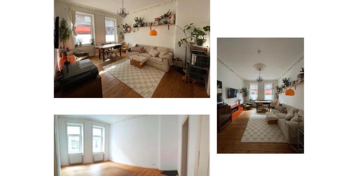 Erdgeschoßwohnung Hannover Linden-Limmer - 3 Zimmer, 82 m&sup2;, 349.000&euro; | Angebot:24864470