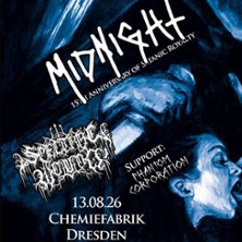 Midnight + Spectral Wound - 15th Anniversary of Satanic Royalty 12.08.2026 Cafe Glocksee