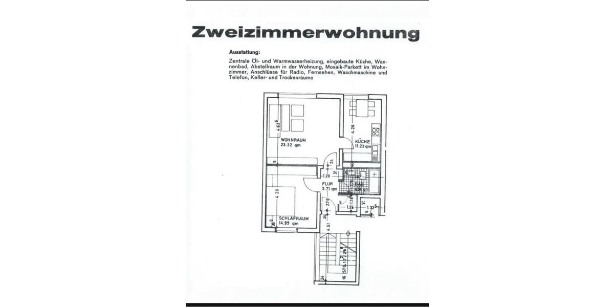 Etagenwohnung Hemmingen - 2 Zimmer, 58 m&sup2;, 675&euro; | Angebot:25948830