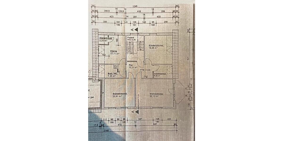 Etagenwohnung Schwarmstedt - 4 Zimmer, 109 m&sup2;, 800&euro; | Angebot:25874552