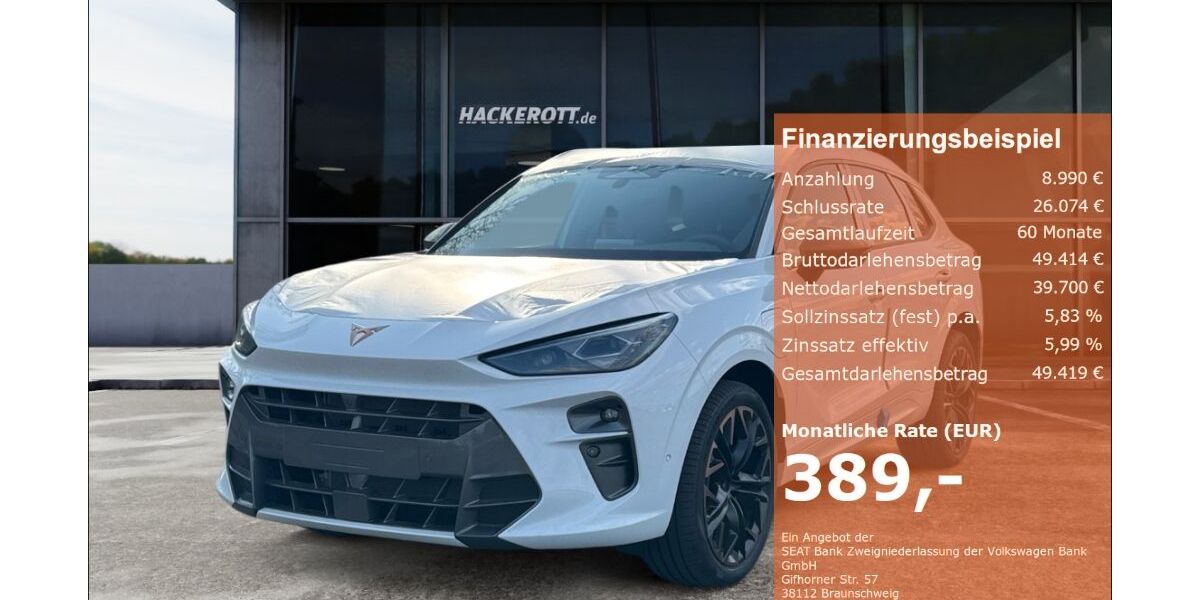 Cupra Terramar 4.290 km 48.690 &euro; Hannover 30165