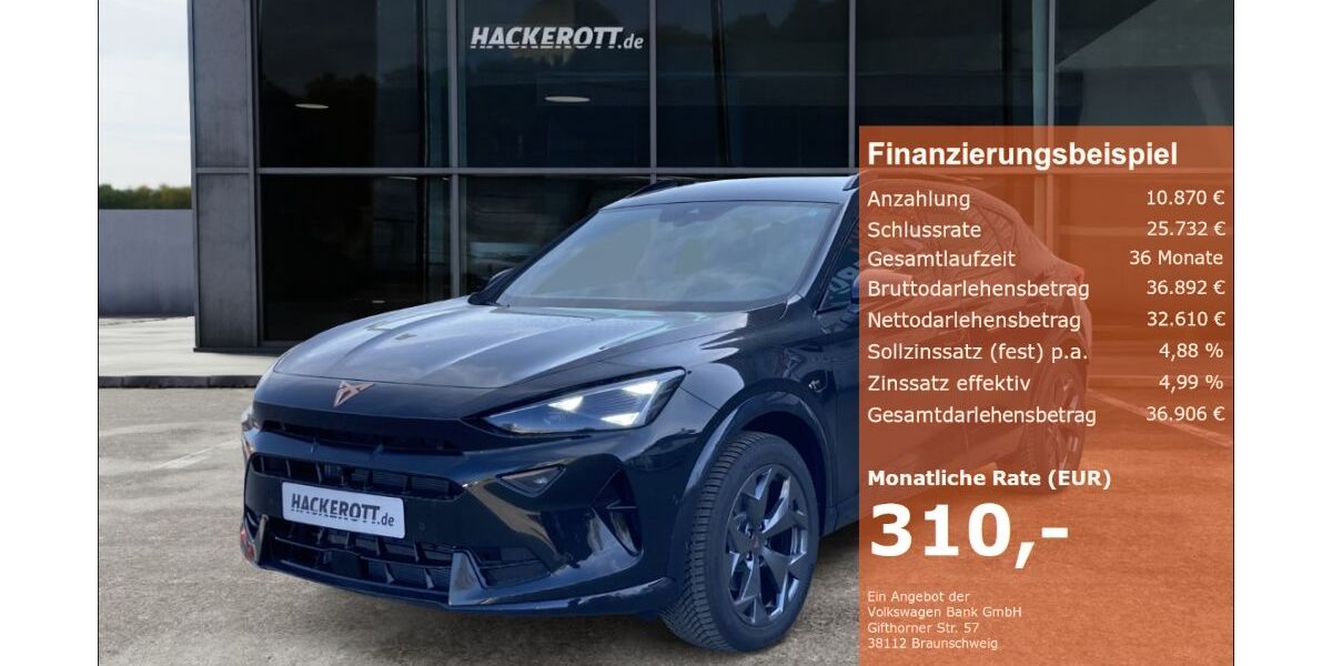 Cupra Formentor 8.550 km 43.480 &euro; Hannover 30165
