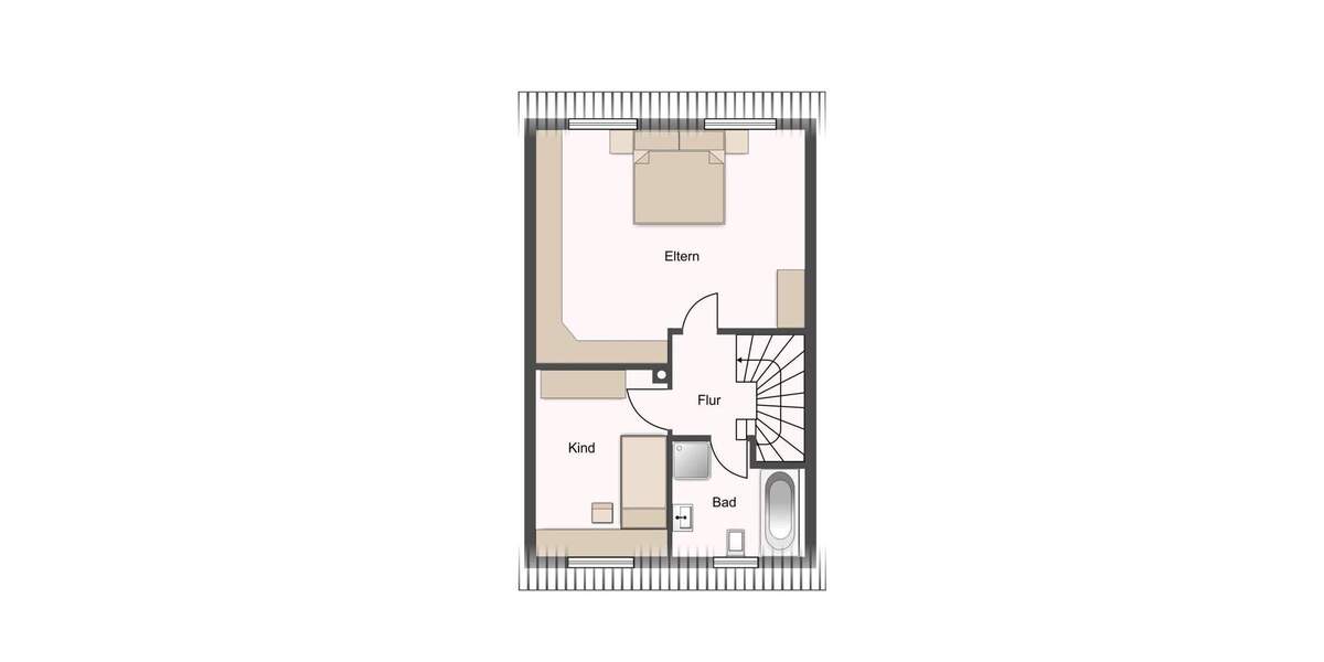 Reihenmittelhaus Garbsen Garbsen-Mitte - 3 Zimmer, 93 m&sup2;, 349.000&euro; | Angebot:25664227