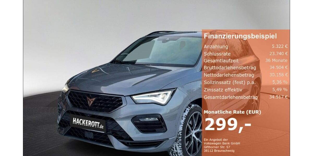 Cupra Ateca 26.911 km 35.480 &euro; Hannover 30165