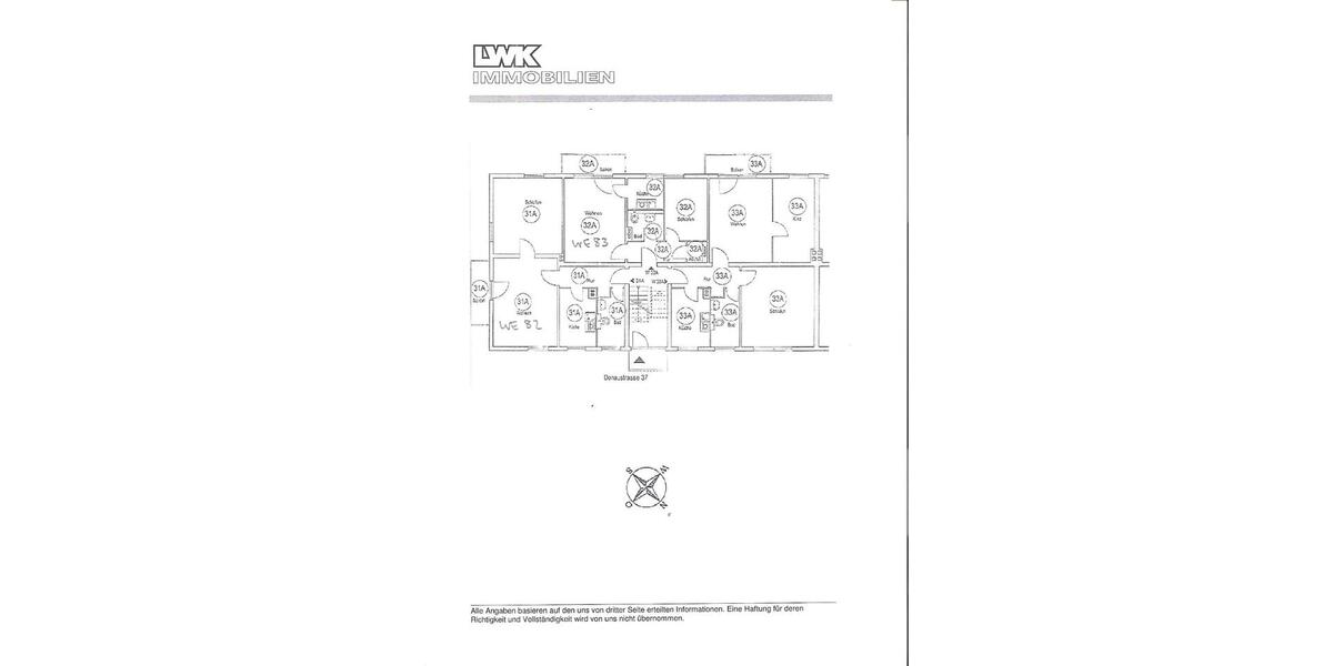 Etagenwohnung Hannover Döhren-Wülfel - 2 Zimmer, 56 m&sup2;, 165.000&euro; | Angebot:27505980