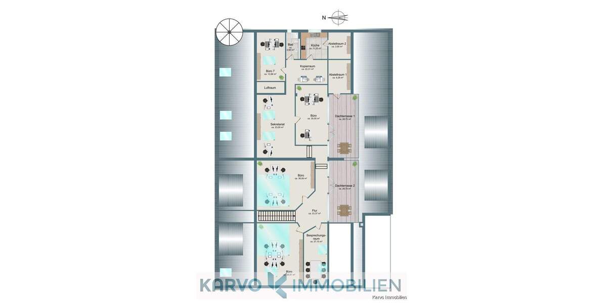 Gewerbeobjekt Hannover Vahrenheide - 1 Zimmer, 570 m&sup2;, 4.200&euro; | Angebot:25731265