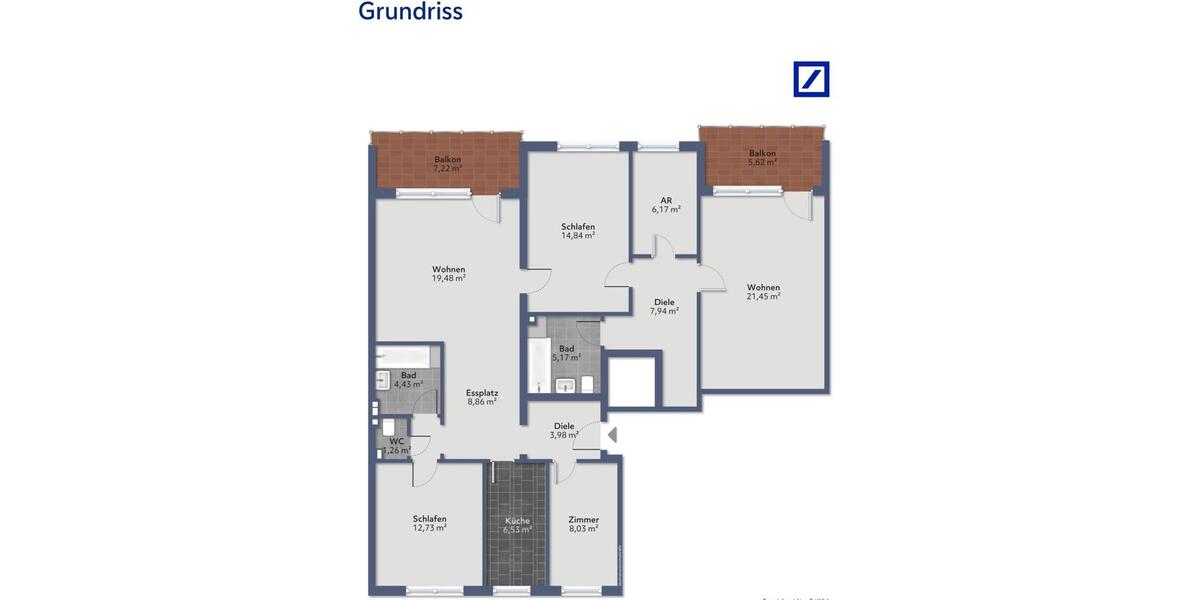Etagenwohnung Seelze - 6 Zimmer, 130 m&sup2;, 320.000&euro; | Angebot:26049294