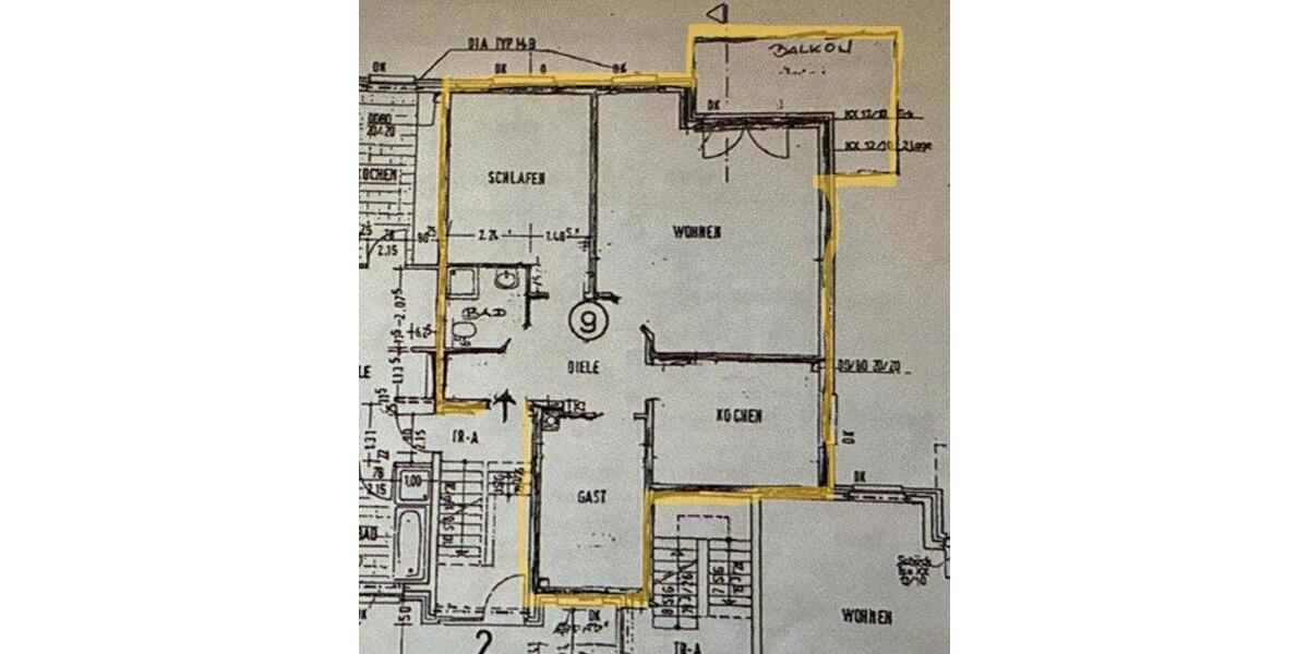 Etagenwohnung Garbsen Ortschaft Horst - 3 Zimmer, 90 m&sup2;, 269.000&euro; | Angebot:27118087