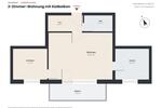 Etagenwohnung Langenhagen Engelbostel - 2 Zimmer, 47 m&sup2;, 119.000&euro; | Angebot:27440839