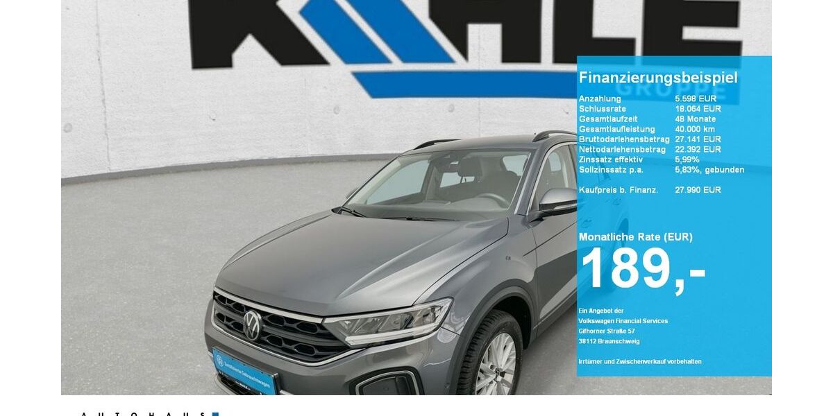 VW T-Roc 10.685 km 27.990 &euro; Neustadt am Rübenberge 31535