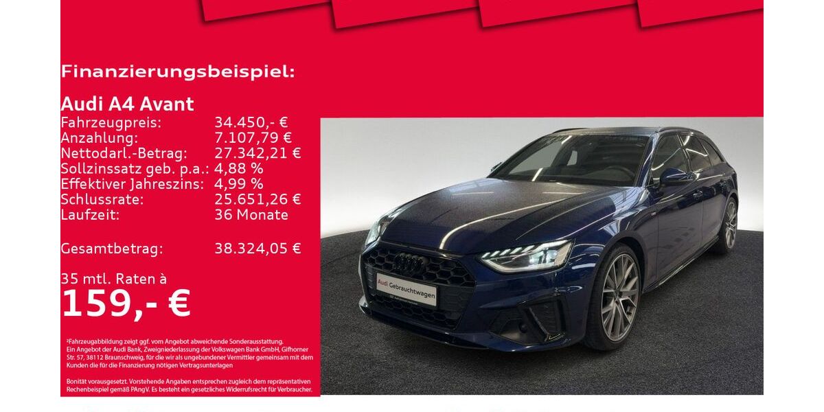 Audi A4 33.922 km 34.250 &euro; Hannover 30179