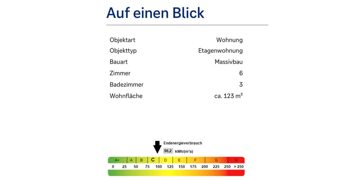 Etagenwohnung Seelze - 6 Zimmer, 130 m&sup2;, 320.000&euro; | Angebot:26049294