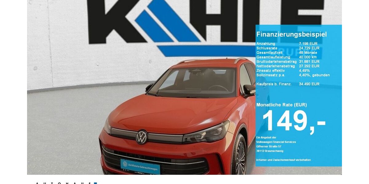 VW Tiguan 24.774 km 34.490 &euro; Wunstorf 31515