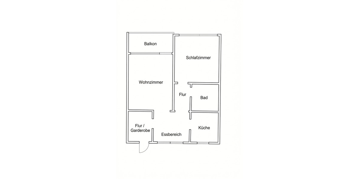 Dachgeschoßwohnung Laatzen - 2.5 Zimmer, 58 m&sup2;, 650&euro; | Angebot:25963580