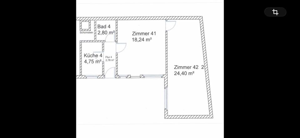 Etagenwohnung Hannover Vahrenwald-List - 2 Zimmer, 55 m&sup2;, 900&euro; | Angebot:25833723