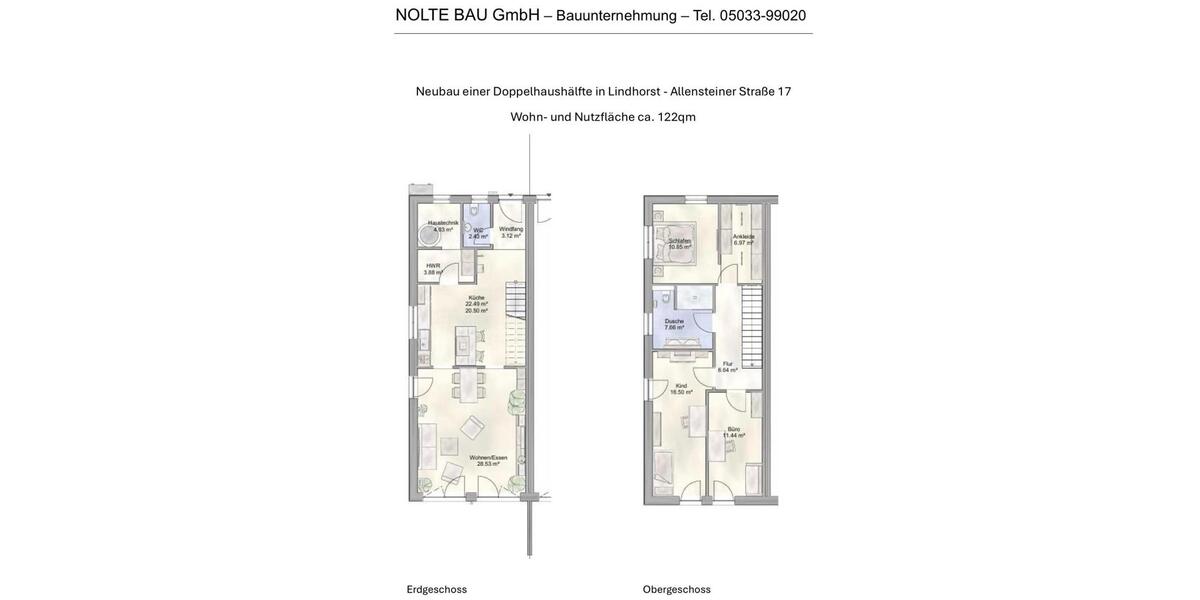 Doppelhaushälfte Lindhorst - 425.000&euro; | Angebot:25496082