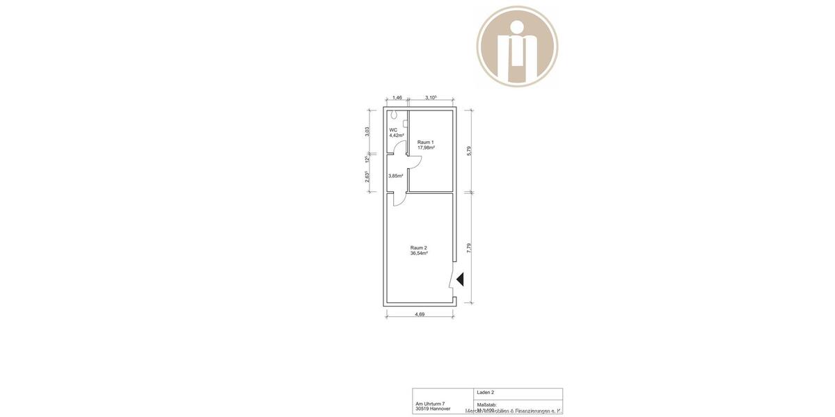 Gewerbeobjekt Hannover Döhren-Wülfel - 650&euro; | Angebot:23872474