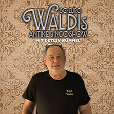 80 EURO - WALDIs ANTIKE BINGOSHOW 07.12.2026 Kultur- und Kommunikationszentrum Pavillon