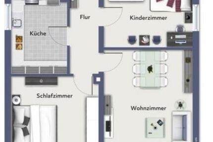 Wohnung Garbsen Berenbostel - 4 Zimmer, 85 m&sup2;, 1.350&euro; | Angebot:25098982