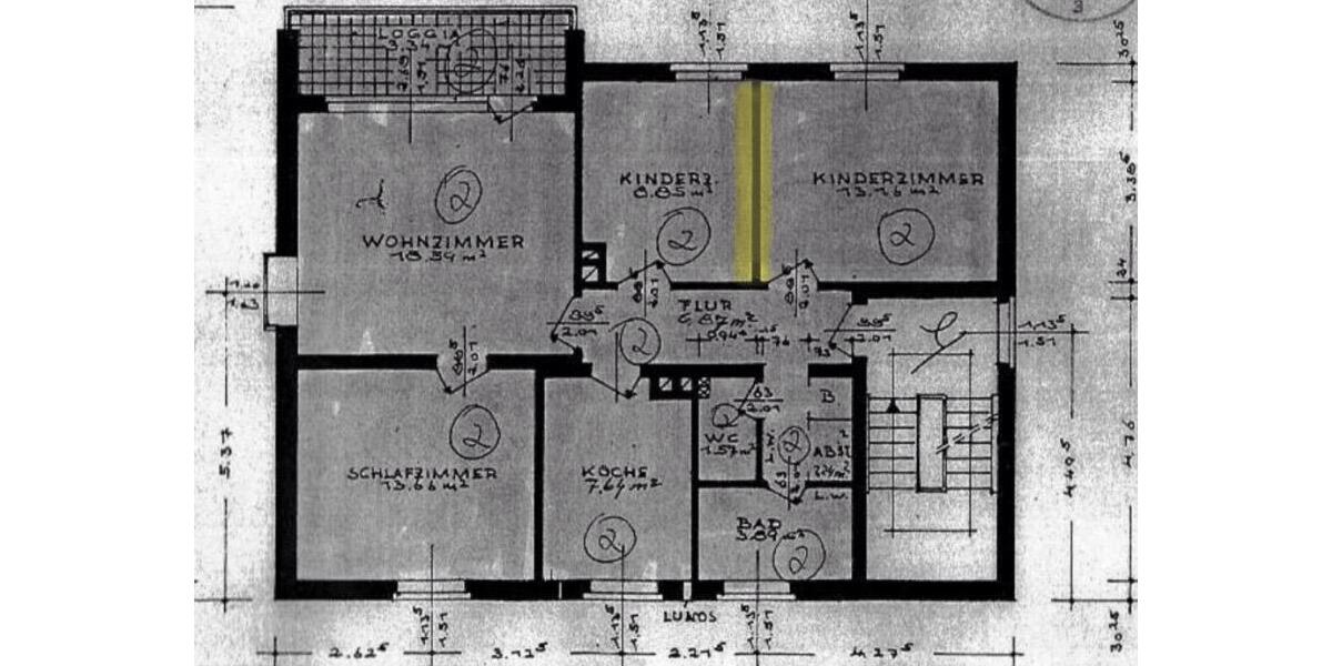 Etagenwohnung Burgdorf - 3 Zimmer, 78 m&sup2;, 149.000&euro; | Angebot:26005446