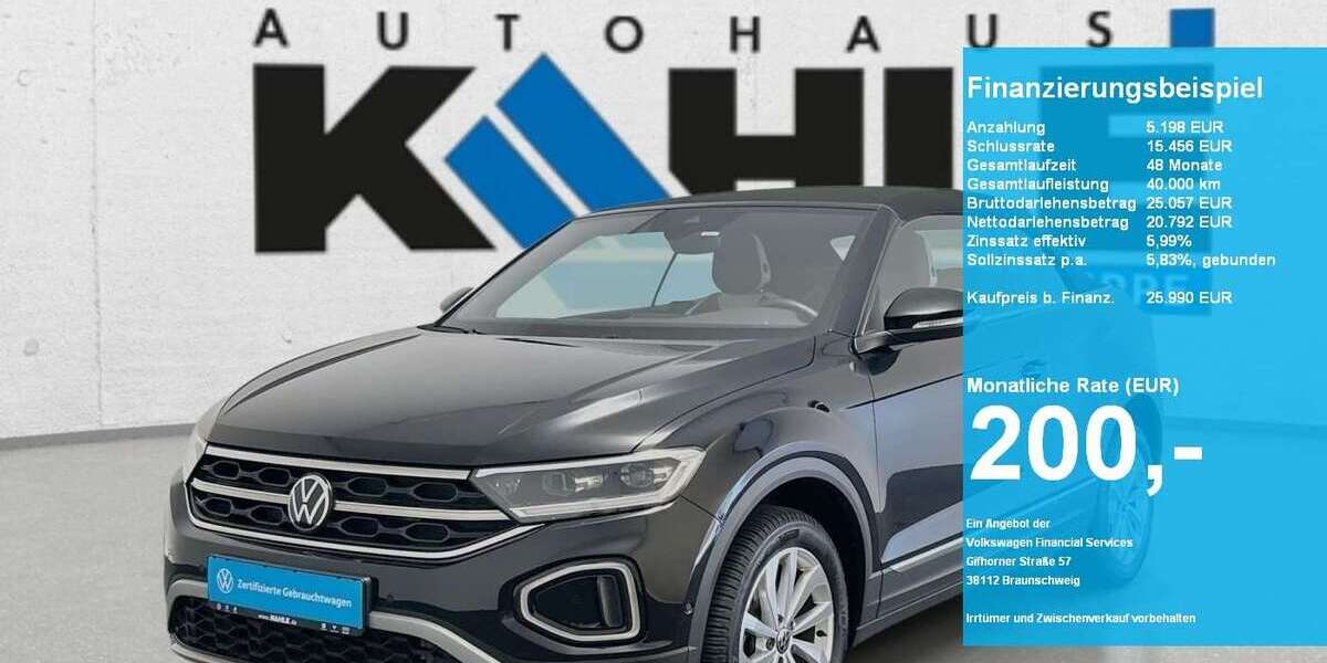 VW T-Roc 29.986 km 25.990 &euro; Neustadt am Rübenberge 31535
