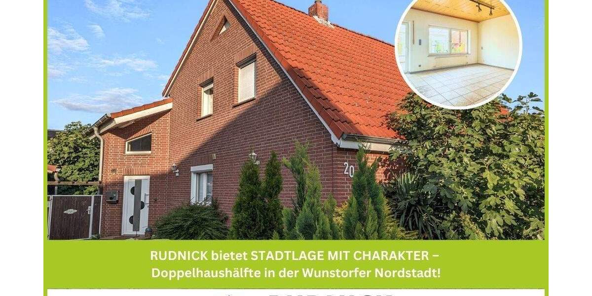 Doppelhaushälfte Wunstorf - 5 Zimmer, 130 m&sup2;, 349.000&euro; | Angebot:25746339