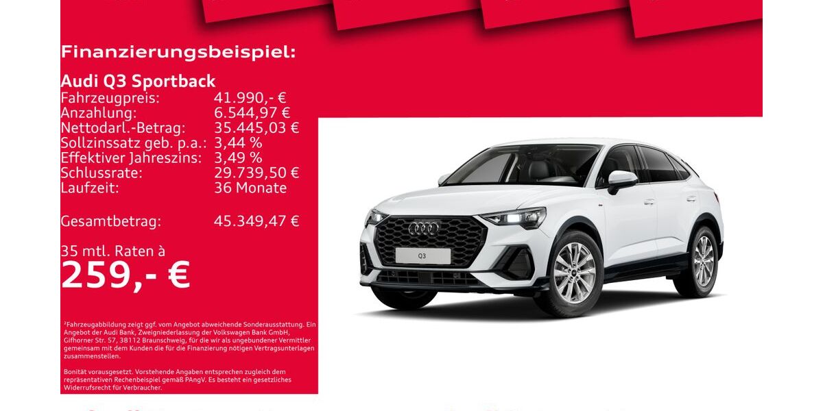 Audi Q3 5.735 km 40.450 &euro; Hannover 30179