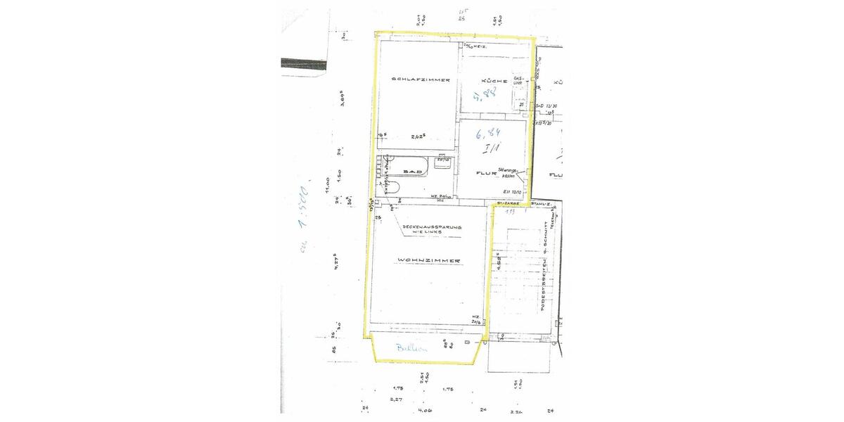 Etagenwohnung Hannover Vahrenwald-List - 2 Zimmer, 47 m&sup2;, 165.000&euro; | Angebot:25642452