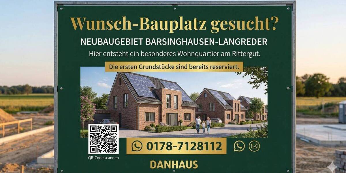 Grundstück Barsinghausen Langreder - 191.325&euro; | Angebot:26929484