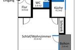 Etagenwohnung Hannover Nord - 1 Zimmer, 35 m&sup2;, 165.000&euro; | Angebot:27464909